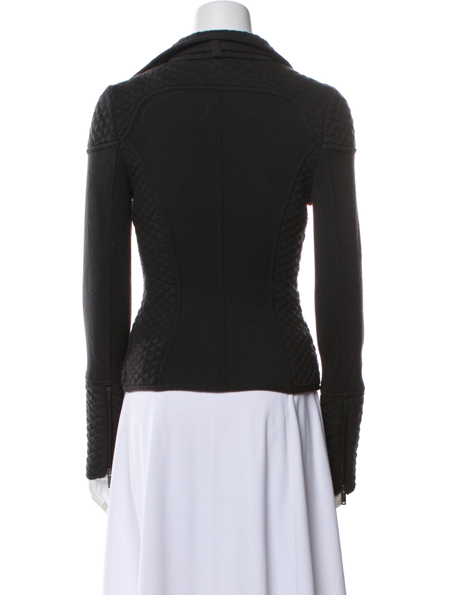 Emporio Armani Wool Biker Jacket